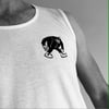 Tank top - Walking Gorilla (White) 