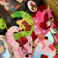 Image 2 of Green Apple Crunch Acrylic Carabiner