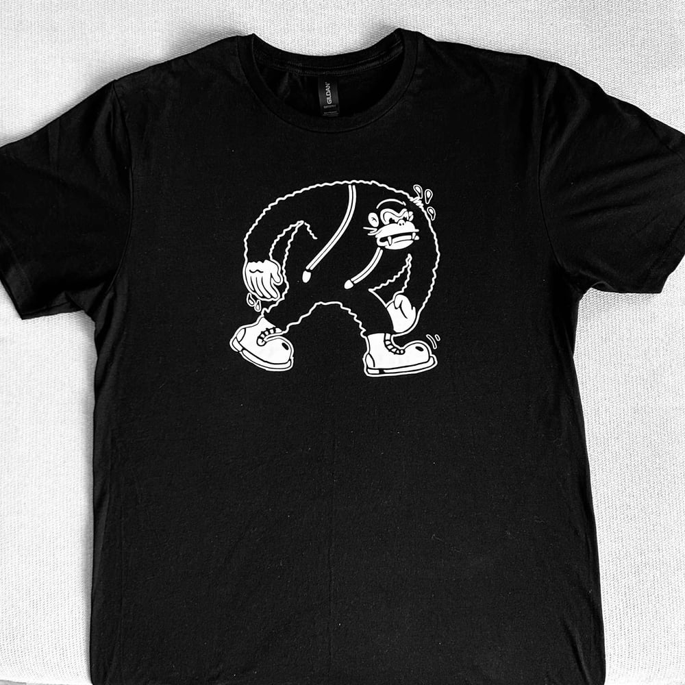 T-shirt - Walking Gorilla (Black)