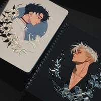 Image 8 of Notebook - Hakan Ginko with silver foil