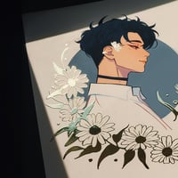 Image 3 of Min Daisies with GOLD FOIL