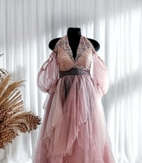 Image 2 of Photoshooting tulle dress Elvina | size S-M-L | rose
