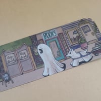 Image 4 of Traditional Bookmark--Swoopy Shopping Book Street