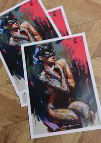 Image 5 of Open Edition 'MASCHERA' Lithograph Print