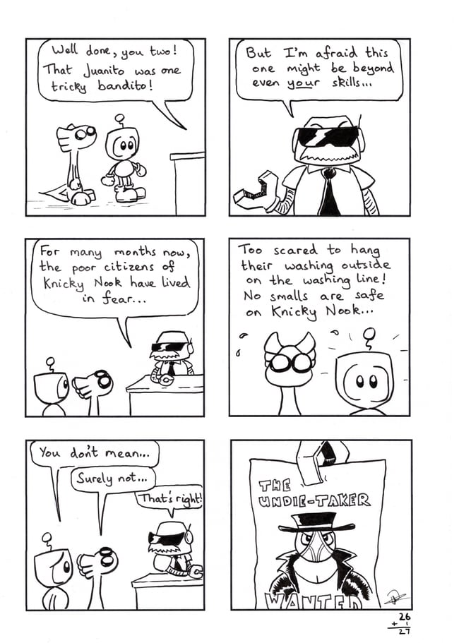 The Missions: Page 27  Signed Original Artwork