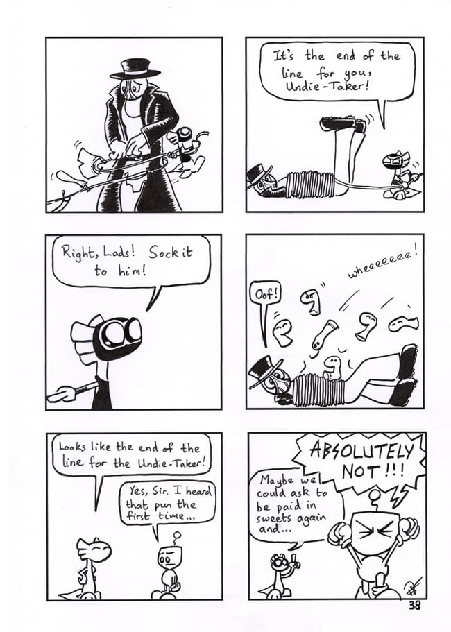 The Missions: Page 38  Signed Original Artwork