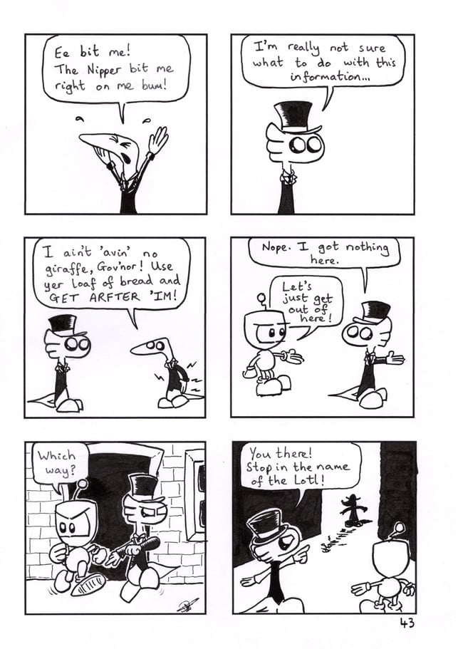 The Missions: Page 43  Signed Original Artwork