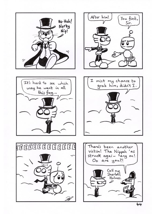 The Missions: Page 44  Signed Original Artwork