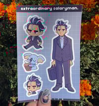 Image 1 of Larry Pokemon Sticker Sheet