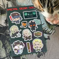 Image 1 of Metal Gear Solid Sticker Sheet