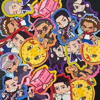 Image 1 of yasekiro Assorted Die Cut Stickers