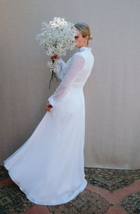 Image 2 of Romantic vintage 70’s prairie style wedding dress