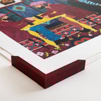 Image 1 of Burgundy Frame (Ben Crase - Big Blue) Frame only