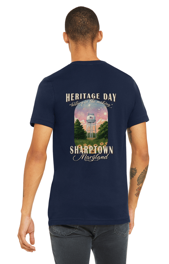 Image of Heritage Day 2025 Adult Tee- Navy Blue