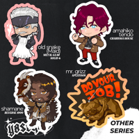 Image 6 of yasekiro Assorted Die Cut Stickers