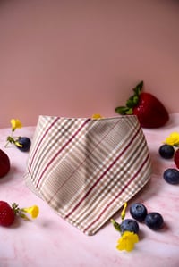 Image 1 of Windsor Plaid - Reversible Dog Bandana