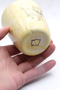 Image 4 of this kitty woke up and craves chaos in yellow