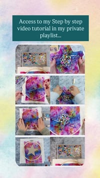 Image 3 of Embellished Star Ornament Tutorial (PDF DOWNLOAD & VIDEO ACCESS ONLY) ONLY☆