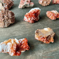 Image 10 of Vanadinite Crystal Cluster, Natural Vanadinite Specimen & Raw Crystal Mineral