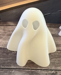 Image 5 of 👻 3D-Printed Spooky Ghost Tea Light – Light Up the Haunting Fun! 👻