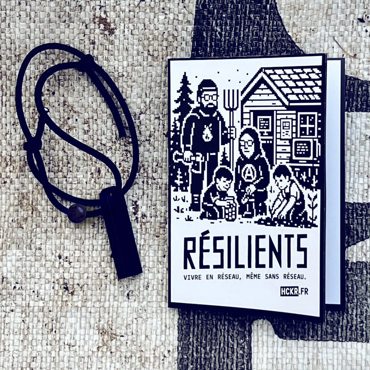 Image of 🆕RÉSILIENTS : le livret & sa clef USB.