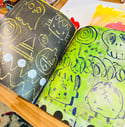Large Painted Papers zine