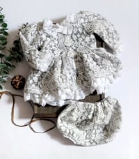 Image 1 of Christmas | Winter photo session set | Amy | age 9-12 months | grey and white
