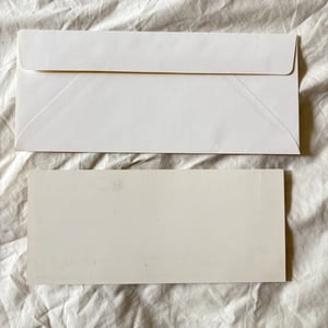 Image of 1981 Herman Miller Vitra Chair Invite & Envelope