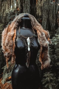 Image 2 of Deer jaw wild necklace 