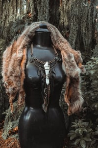 Image 1 of Deer jaw wild necklace 