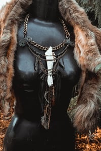 Image 5 of Deer jaw wild necklace 