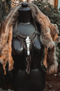 Image 8 of Deer jaw wild necklace 