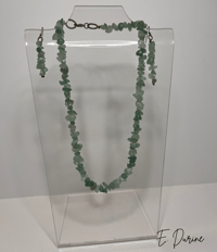 Image 2 of Green Aventurine Jewelry Set