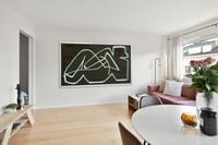 Image 5 of "Woman and Water Lilies" by America Martin