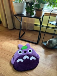 Image 1 of Grape Totoro rug