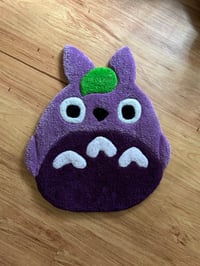 Image 2 of Grape Totoro rug