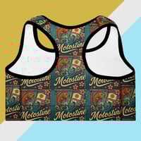 Image 4 of "Rising Koi" Padded Sports Bra