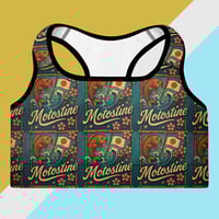 Image 2 of "Rising Koi" Padded Sports Bra