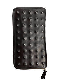 Image 2 of Miharayasuhiro "Invisible" Studded Long Wallet 