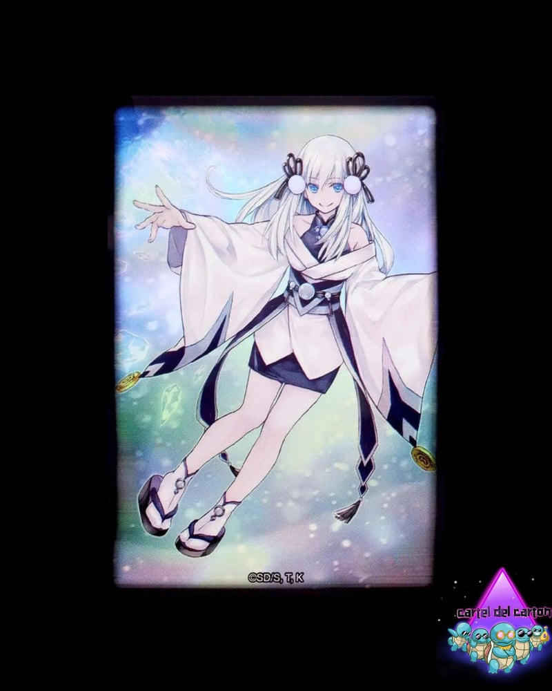 Image of Ghost Girl Yuki Onna Magnificent Mavens 70ct Japanese sized sleeves.