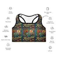 Image 5 of "Rising Koi" Padded Sports Bra