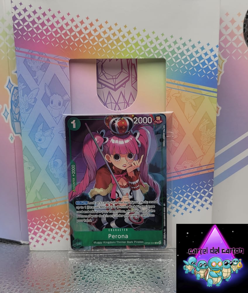 Image of One Piece Tcg Perona Alternate art Promo (SEALED)