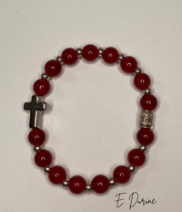 Image 4 of Faith Cross Bracelet Collection