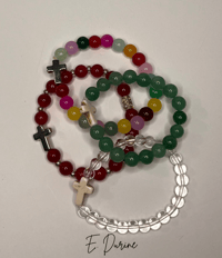Image 1 of Faith Cross Bracelet Collection