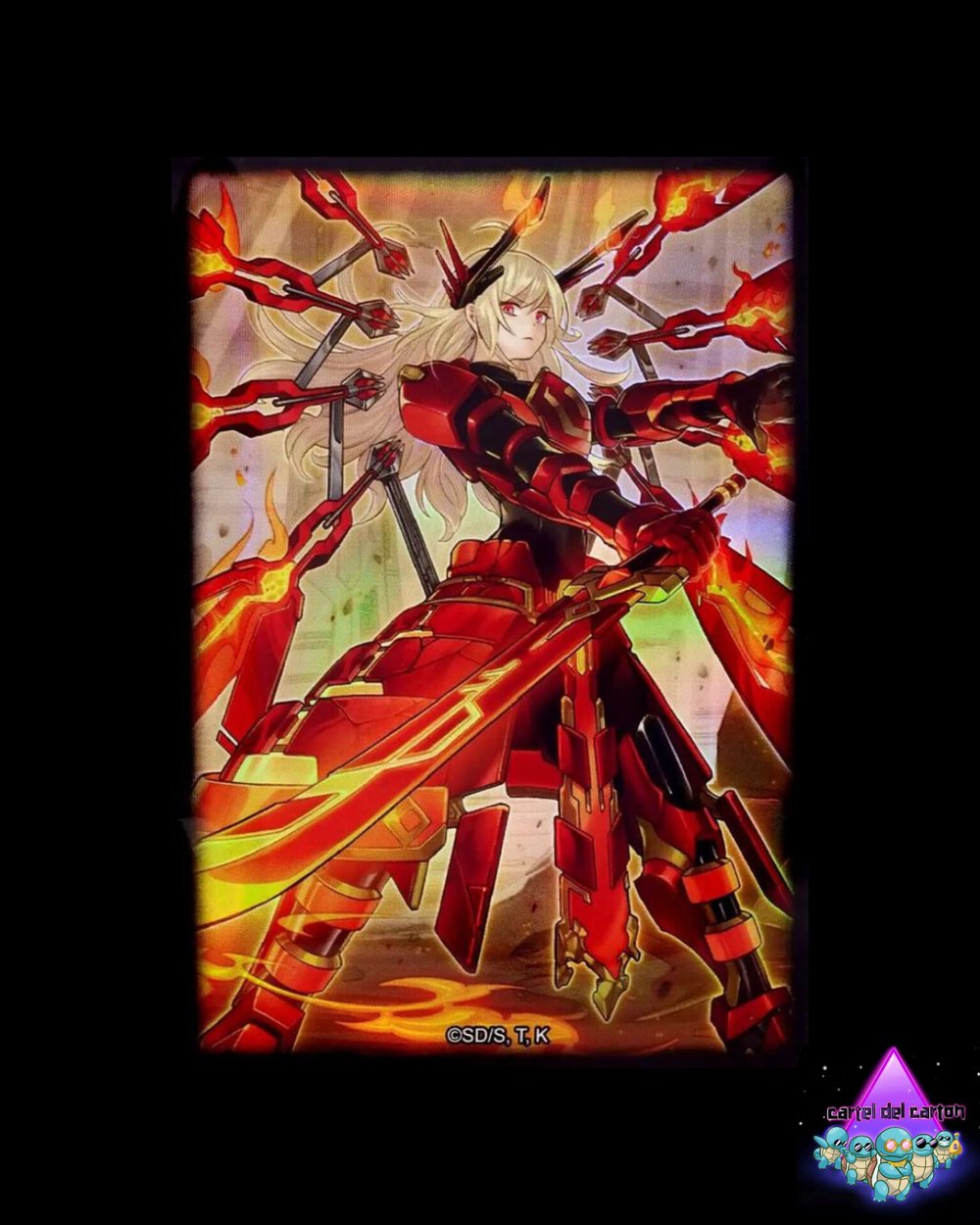 Image of Sky Striker Kagari Magnificent Mavens 70ct japanese sized sleeves