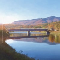 Image 1 of The Cornish-Windsor Covered Bridge - Fine-Art Print