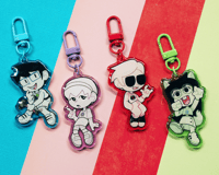 Image 1 of Homestuck 2.5" Beta Kids Acrylic Charms