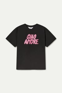 Image 4 of Camiseta 100% algodón con estampado Ciao Amore