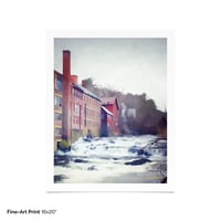 Image 5 of Springfield Mill On A Winter's Day - Fine-Art Print