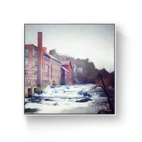 Image 2 of Springfield Mill On A Winter's Day - Fine-Art Print